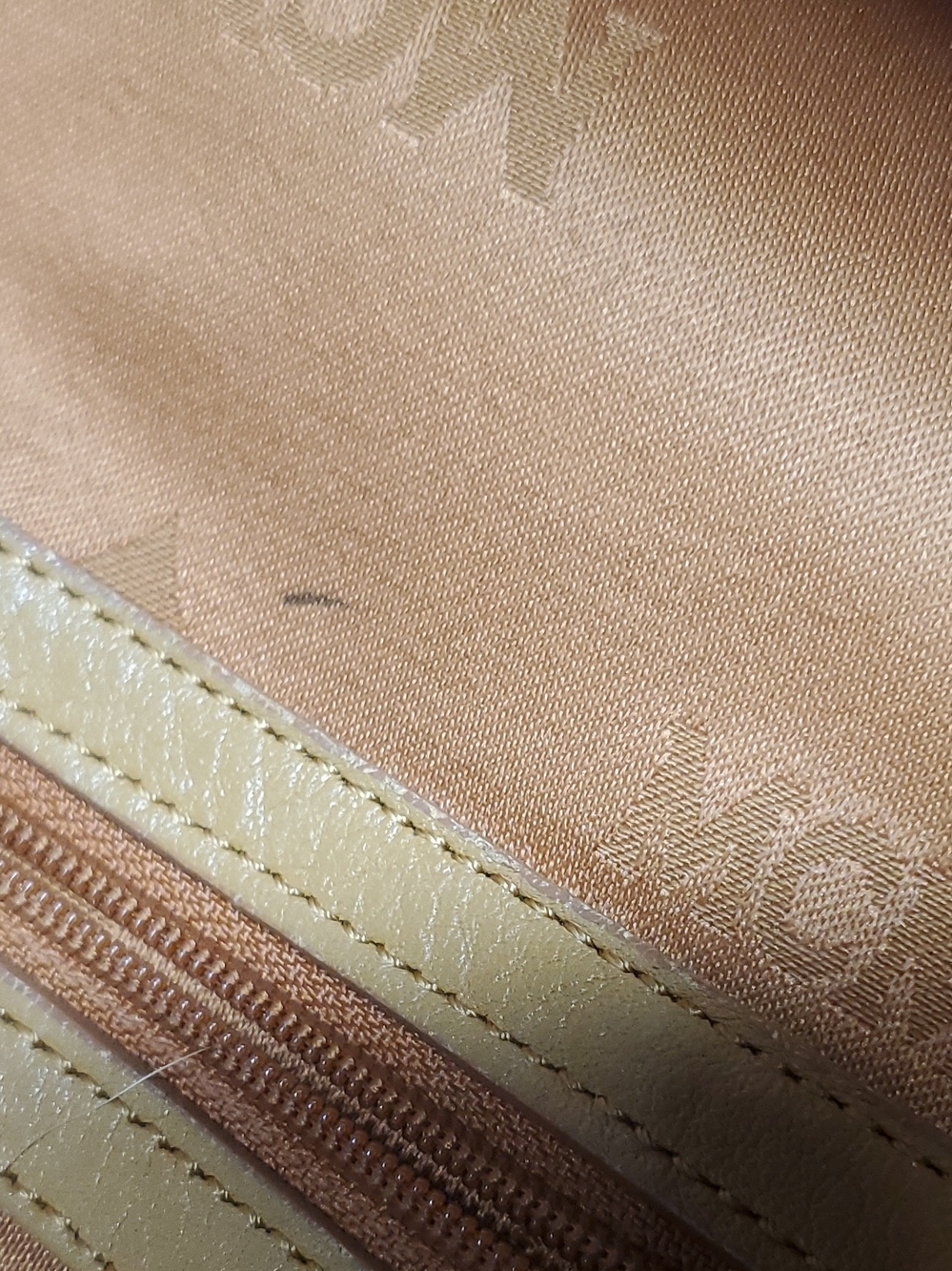 Authentic MCM Cognac Logo Monogram Backpack-Large - Picture 13 of 16